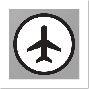 Airplane Sign Posters and Art